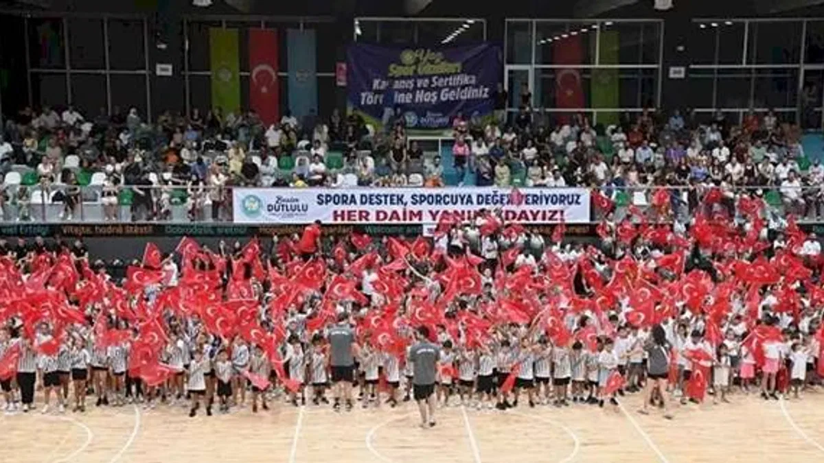 Manisa Büyükşehir Belediyespor yaz okulları sona erdi