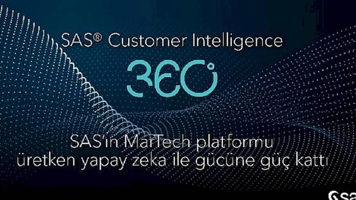 SAS'ın MarTech Platformu Üretken Yapay Zeka ile Gücüne Güç Kattı