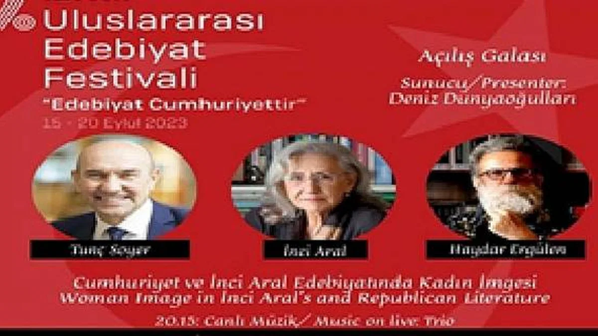7. Uluslararası İzmir Edebiyat Festivali Başlıyor