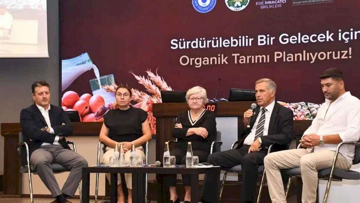 Organik tarımda gelecek vizyonu İzmir'de konuşuldu