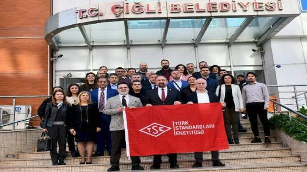 İzmir'de TSE’den kaliteli ilk belediye oldu