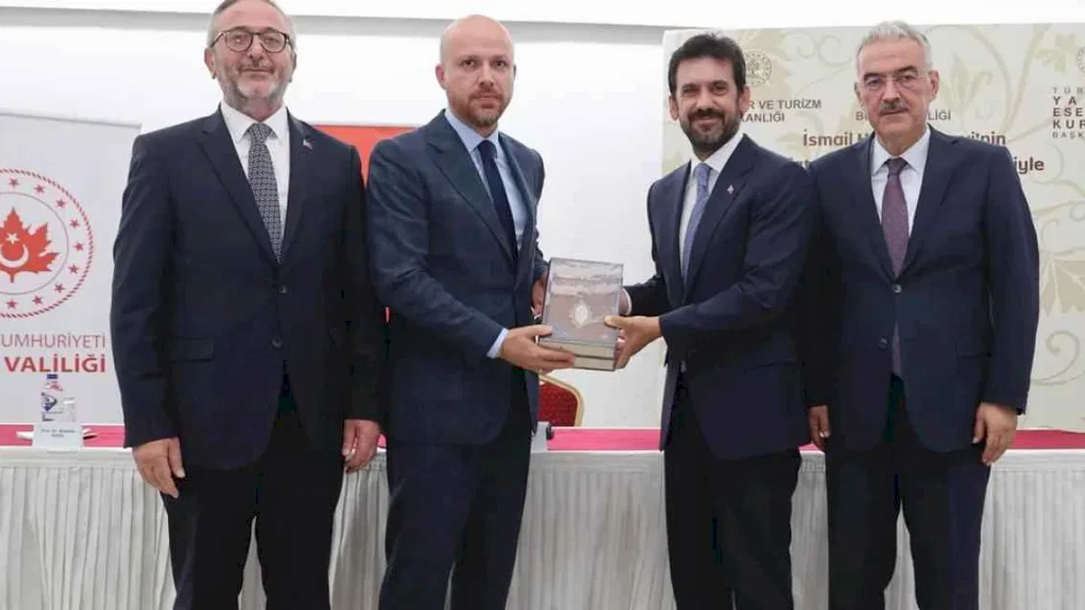 İsmail Hakkı Bursevî’nin eseri Bursa'da tanıtıldı