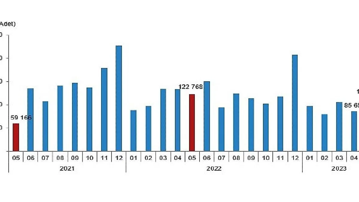 Türkiye genelinde Mayıs ayında 113 bin 276 konut satıldı