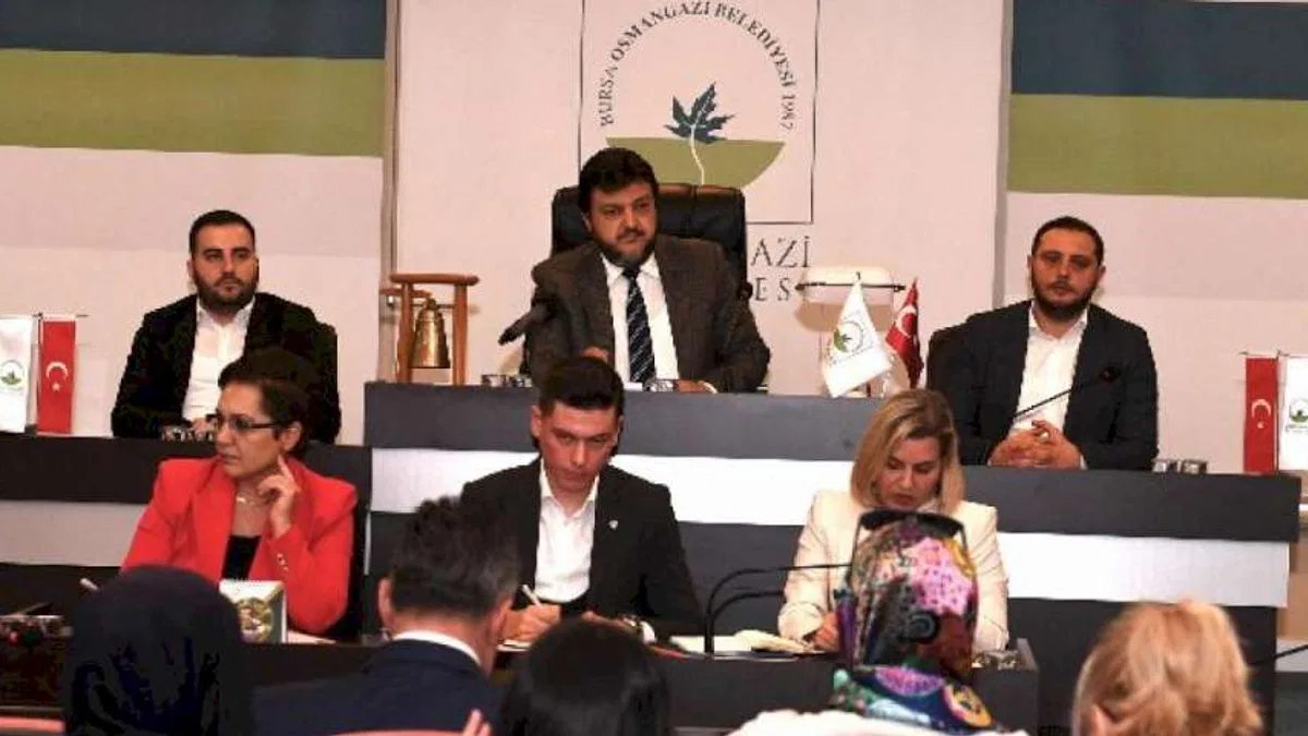 Bursa Osmangazi Meclisi'nde yılın son toplantısı