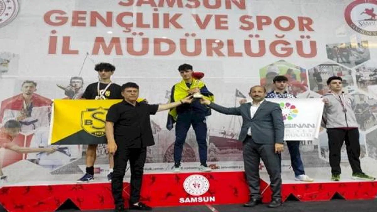 Kocasinan Belediyespor sporcusu Mehmet Ali Türkiye üçüncüsü