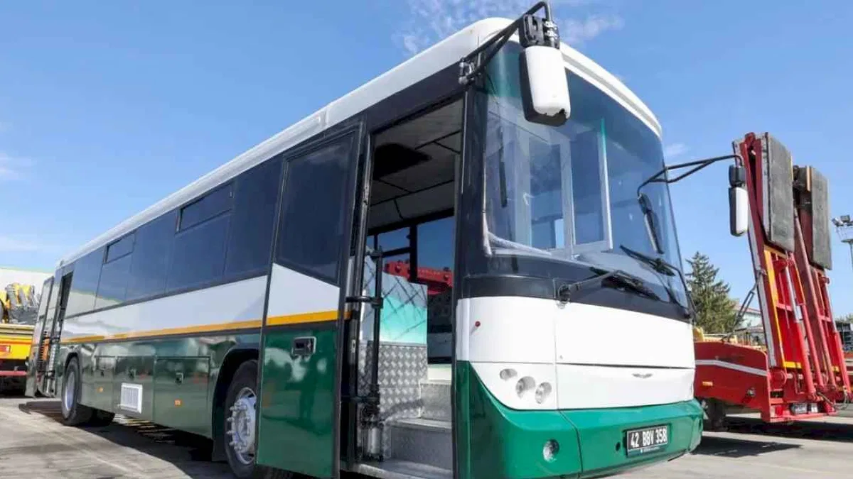 Konya Meram'da taziye araçlarına takviye