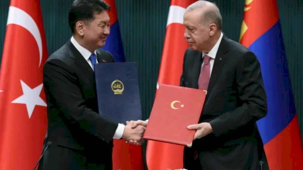Türkiye ile Moğolistan arasında 10 stratejik imza
