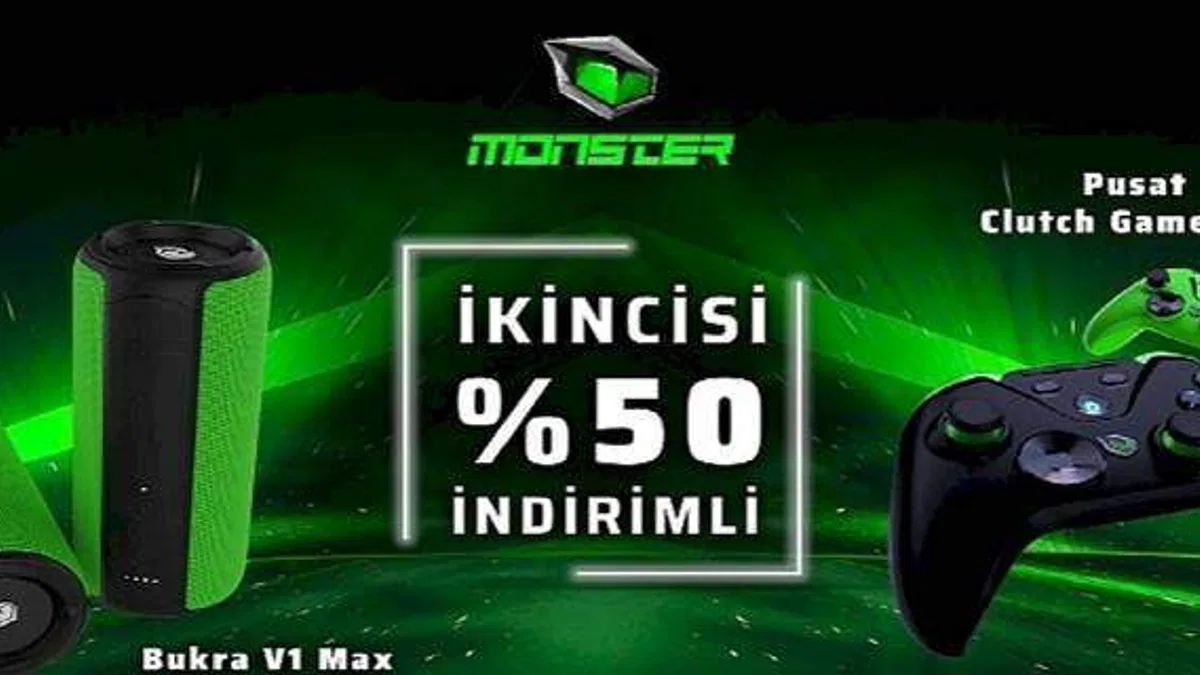 Monster Notebook'ta yüzde 50 indirim kampanyası başladı