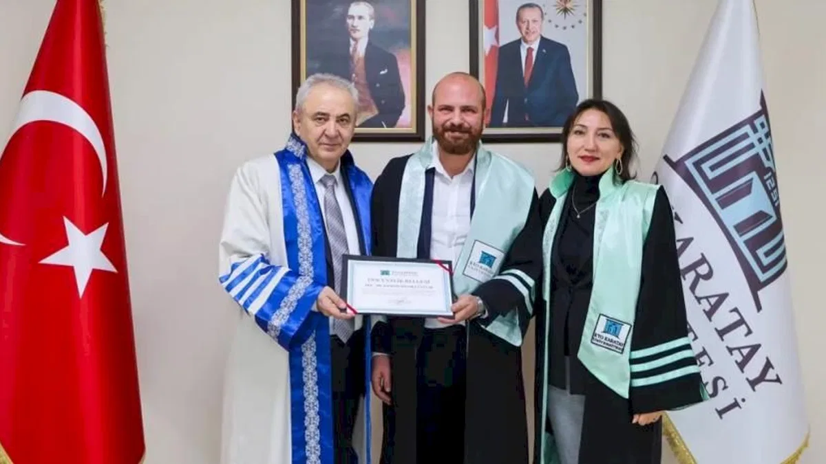 KTO Karatay Üniversitesi’nde cübbe giyme töreni