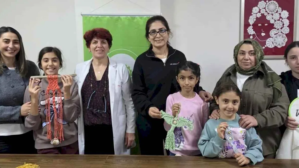 Sakarya'da ara tatil atölyelerle renklendi