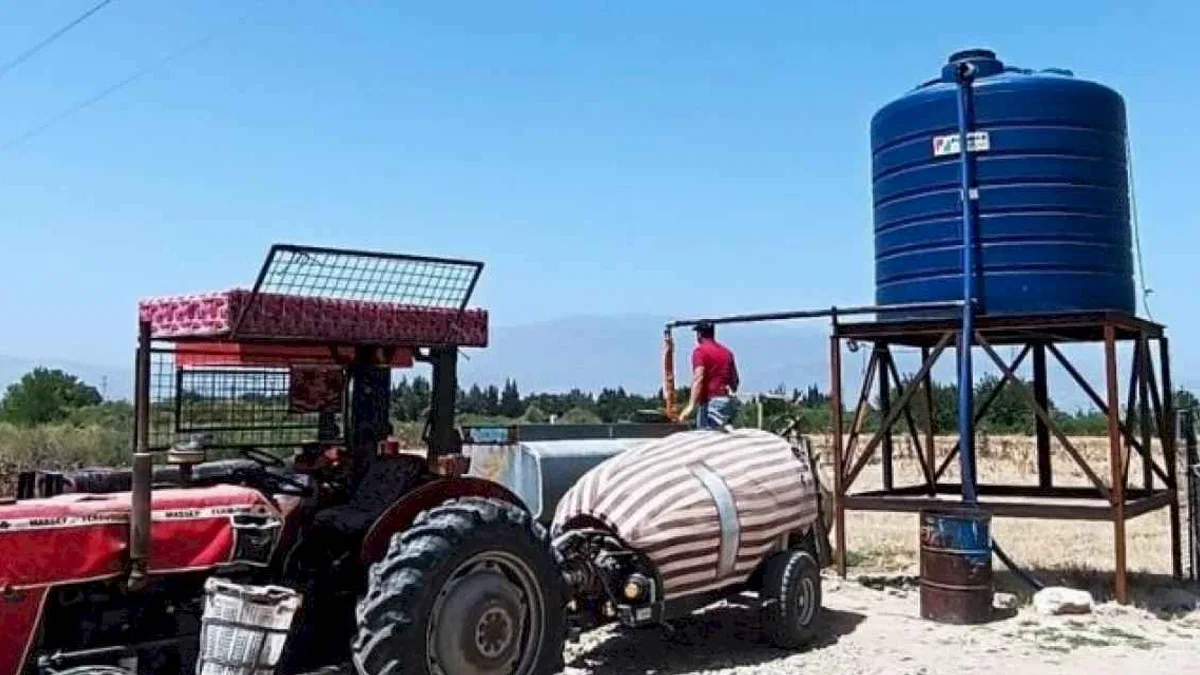 Manisa'da Sarıgöl Çanakçı Mahallesi’ne taral doldurma tesisi