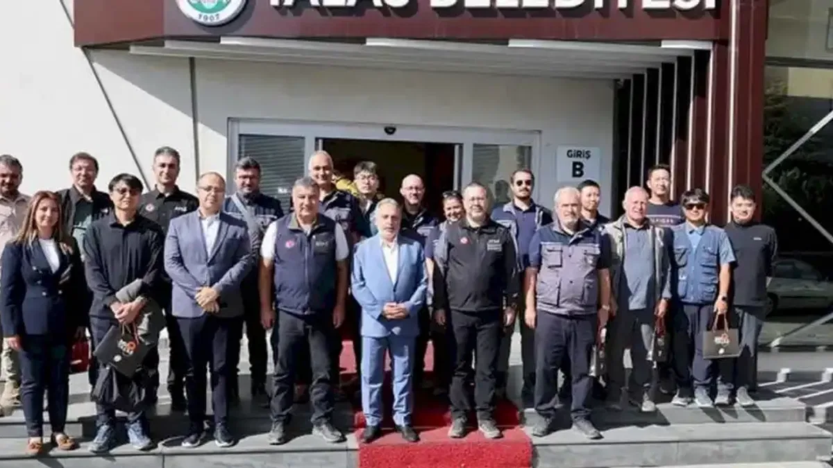 AFAD heyetinden Kayseri Talas'ın örnek projesine yakın takip