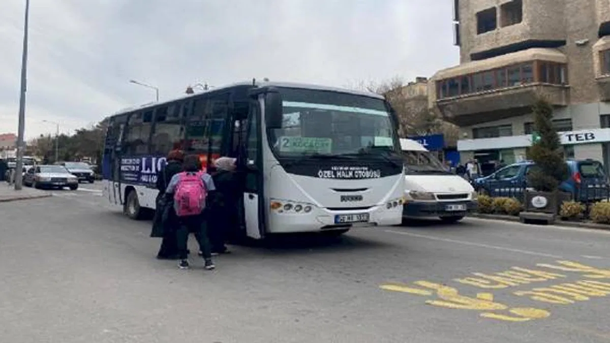 Nevşehir'de otobüs güzergahında değişiklik