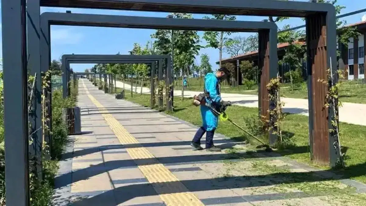 Kocaeli'de Gebze Millet Bahçesi yaza hazırlanıyor