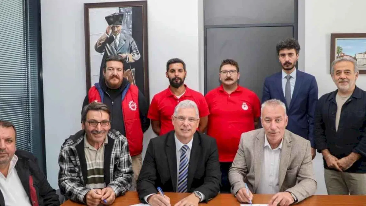 Bursa Mudanya Belediyesi'nde toplu zam sevinci