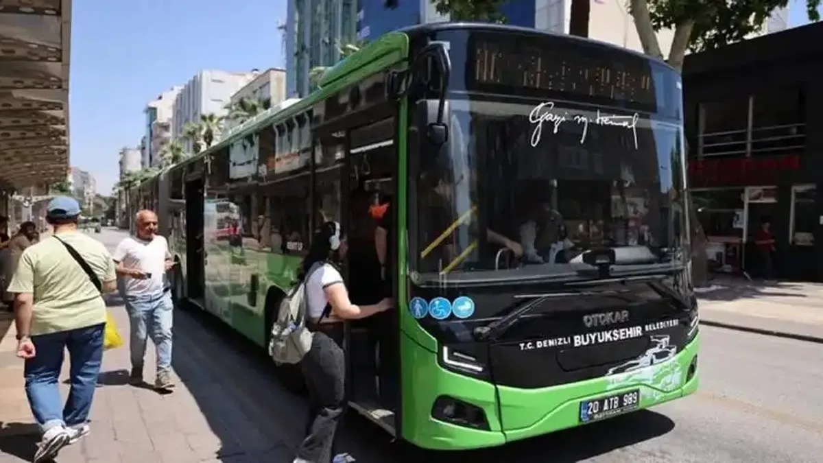 Denizli’de LGS öğrencilerine ücretsiz ulaşım