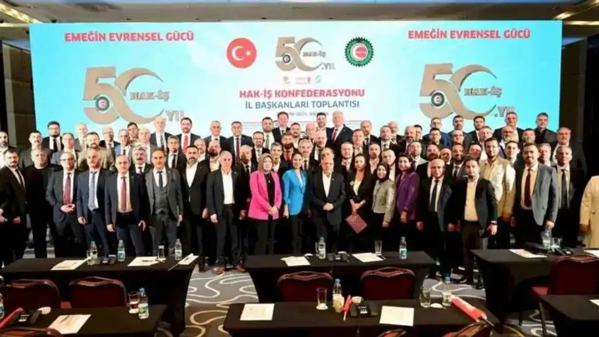 HAK-İŞ il başkanları Ankara'da buluştu