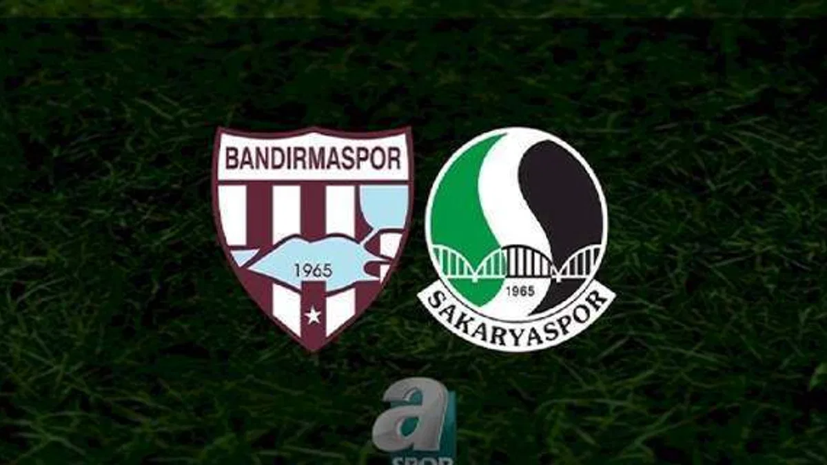 Bandırmaspor - Sakaryaspor maçı ne zaman, saat kaçta ve hangi kanalda? | TFF 1. Lig