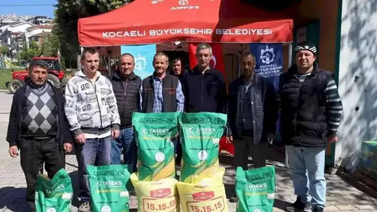 Kocaeli tarımın gücüne güç katıyor