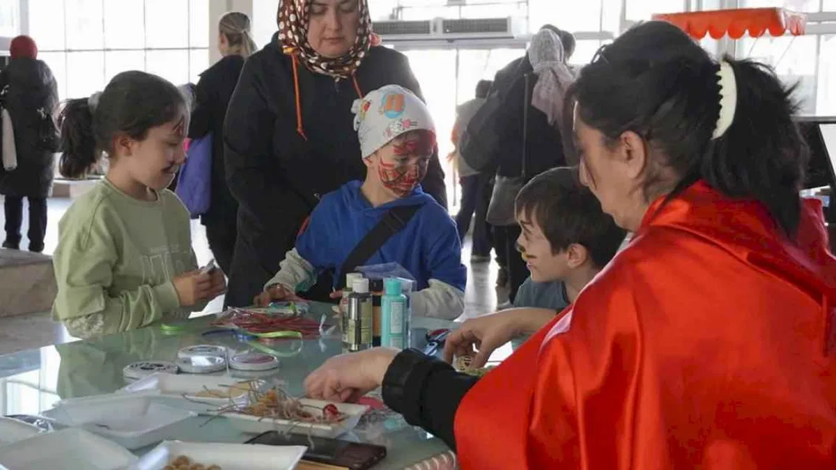 Ankara Keçiören'de çocuklara Ramazan eğlencesi