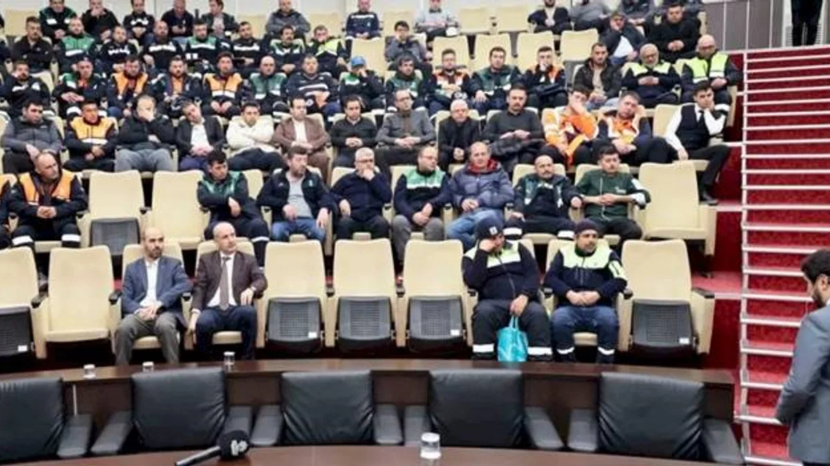 Konya Karatay Belediyesi'nde hizmet içi seminerlere devam