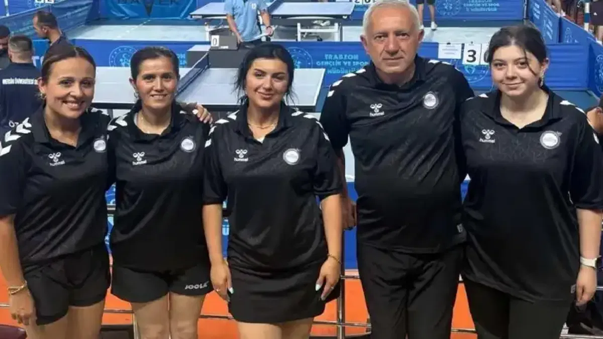 Ordu Masa Tenisi Takımı 3. Lig’e yükseldi