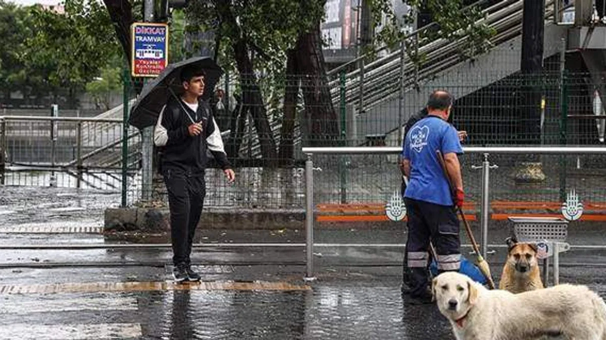 AKOM'dan İstanbul için yağışlı hava uyarısı