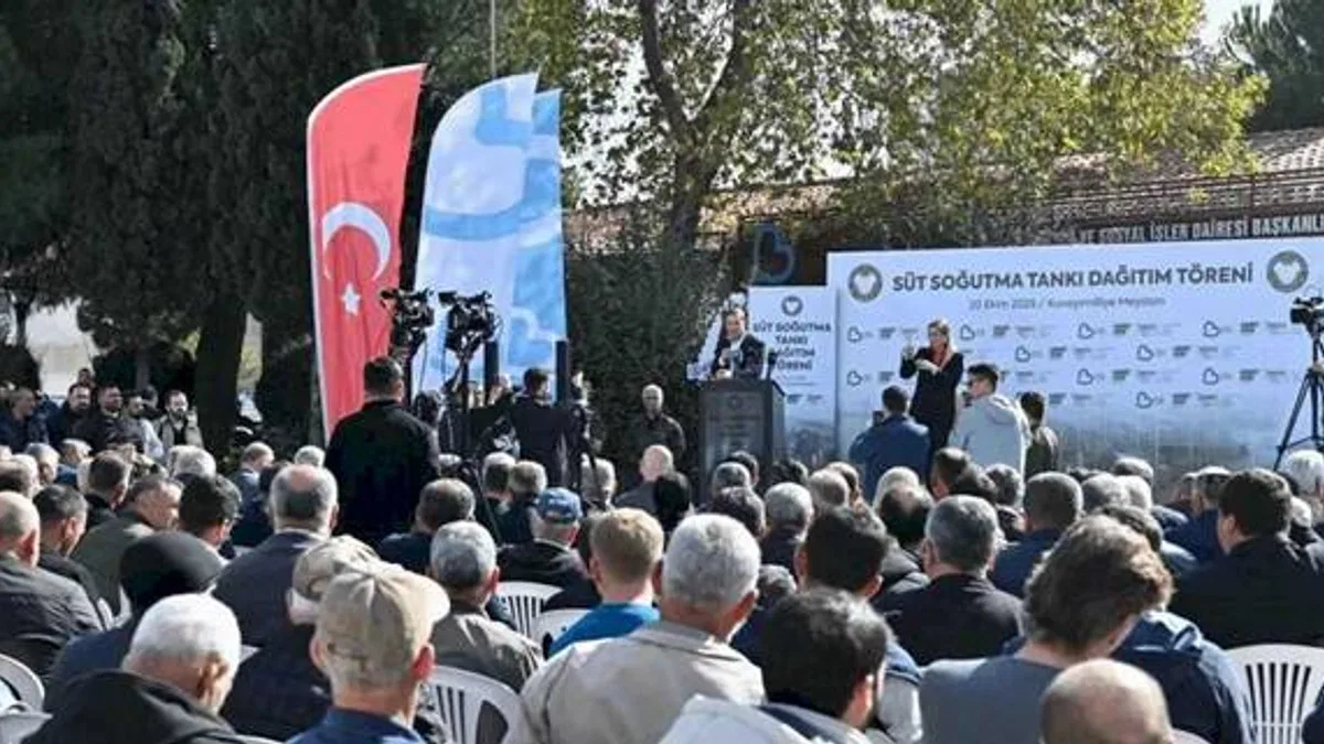 Balıkesir’de süt üreticisine soğuk zincir desteği