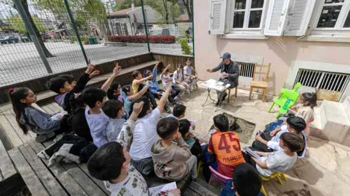 İzmir’de çocuklara özel kütüphane