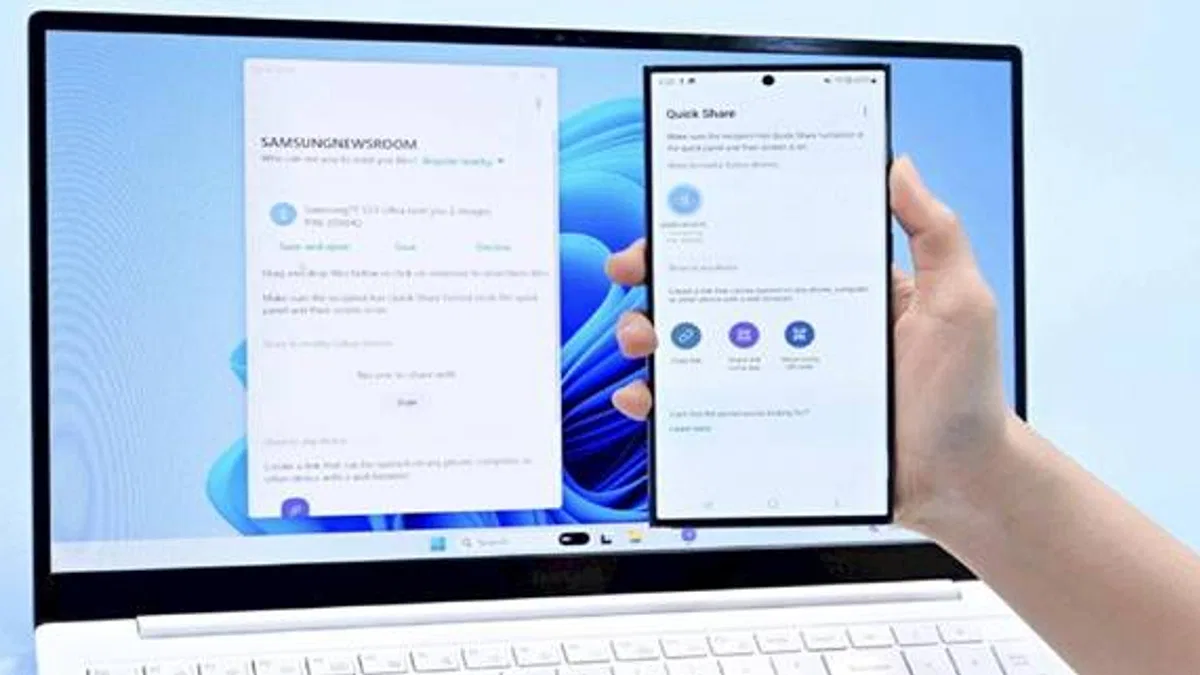 Samsung, Windows Quick Share Dosya Aktarma Uygulamasını Genele Açıyor