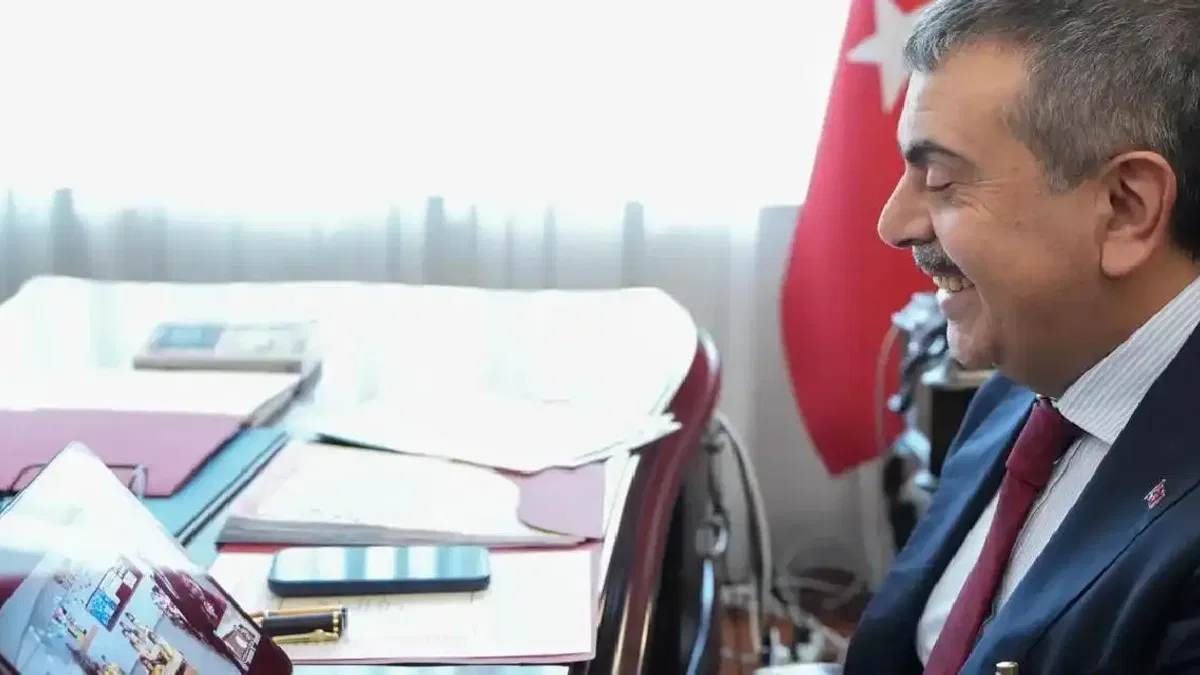 Bakan Tekin'den Rizeli öğrencilerine mektubuna sürpriz bağlantı