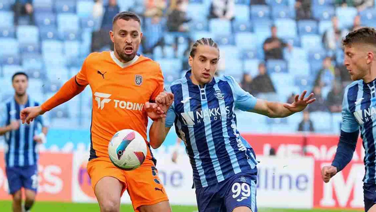 Adana Demirspor 0-1 Başakşehir (Maç Sonucu) Adana'da kazanan Başakşehir!