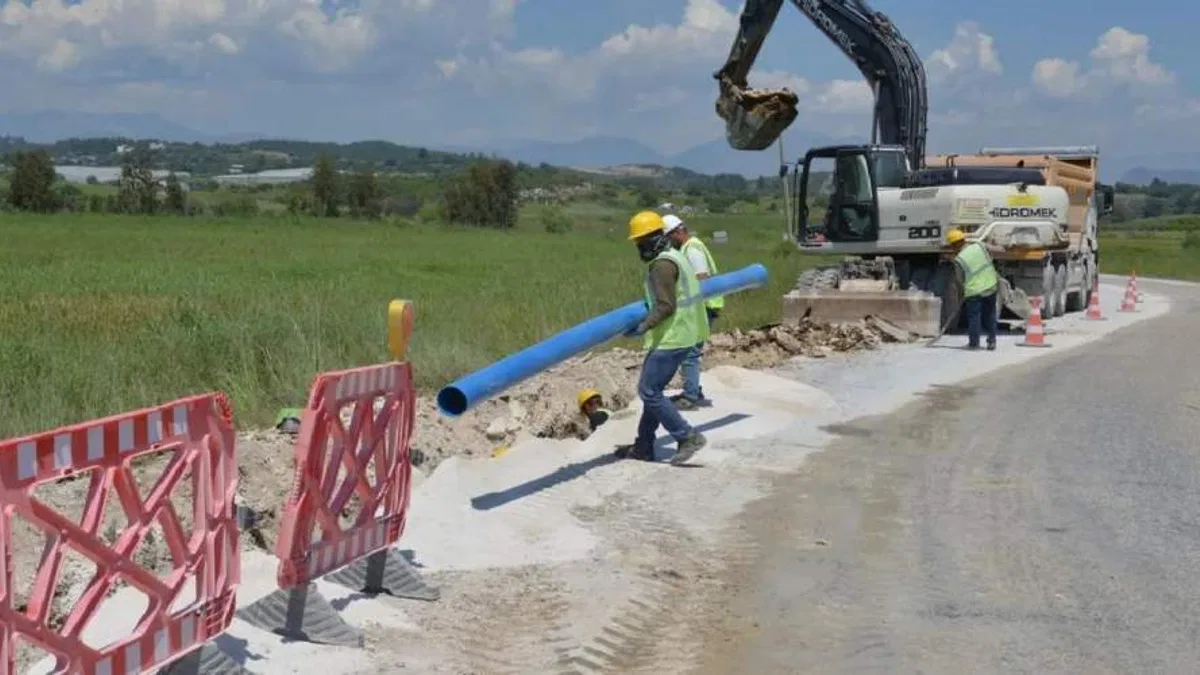 Antalya'da Manavgat Gündoğdu’ya dev içme suyu yatırımı