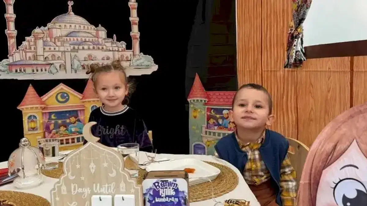 Lokomotif Çocuk Köyü’nü Ramazan coşkusu sardı