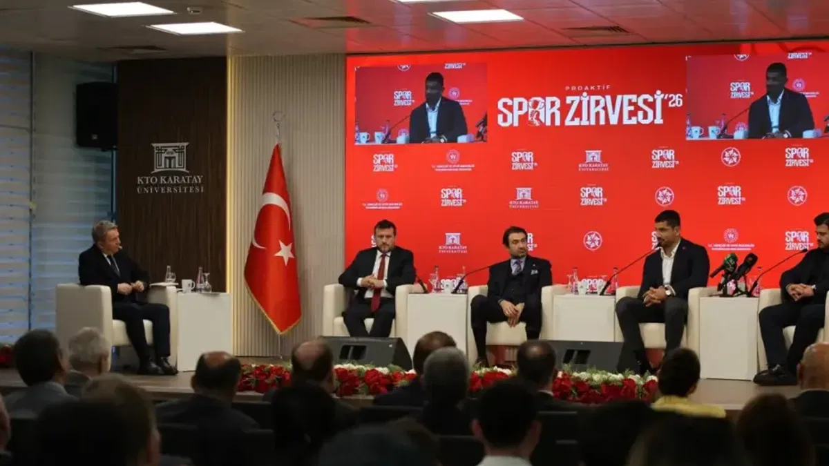 Proaktif Spor Zirvesi’26 KTO Karatay’da gerçekleşti