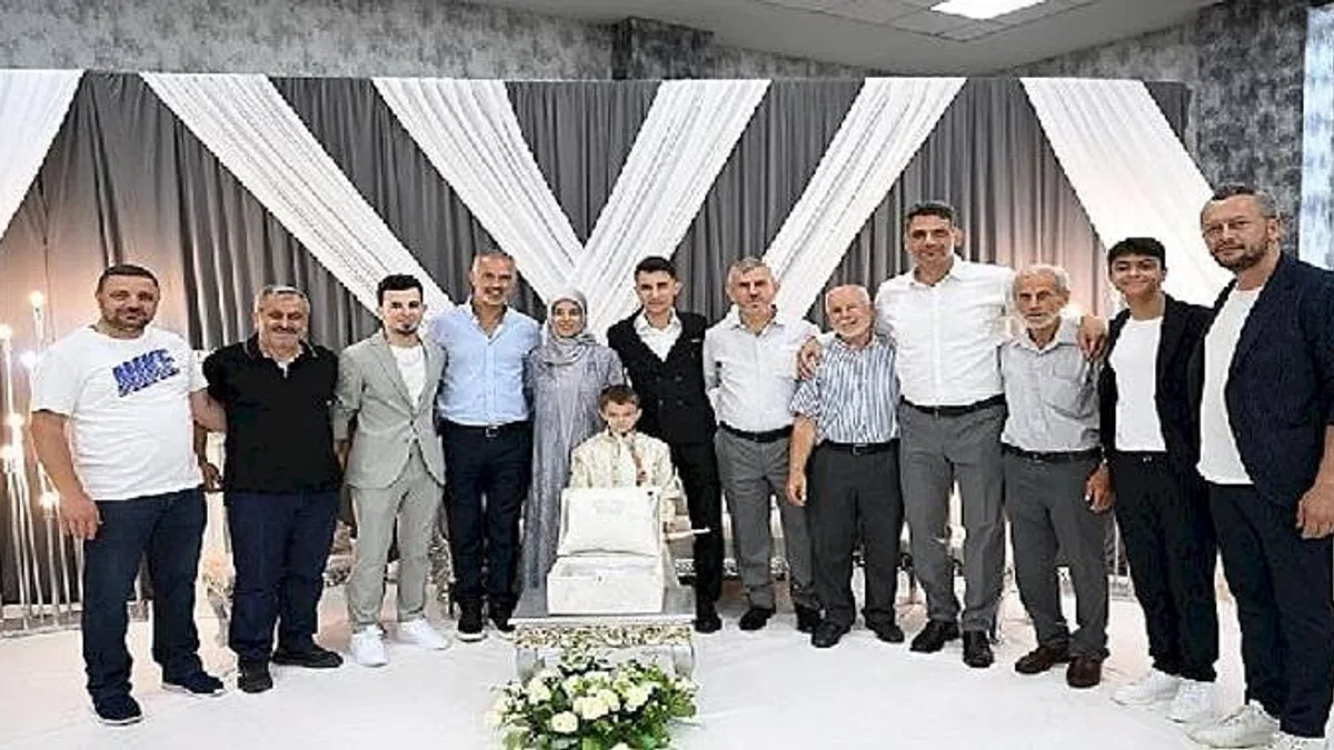 Başkan Kocaman mutluluklara ortak oluyor!