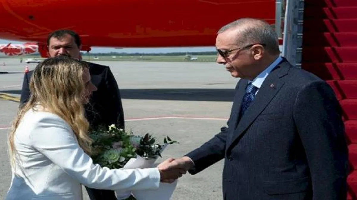 Cumhurbaşkanı Erdoğan Macaristan'da