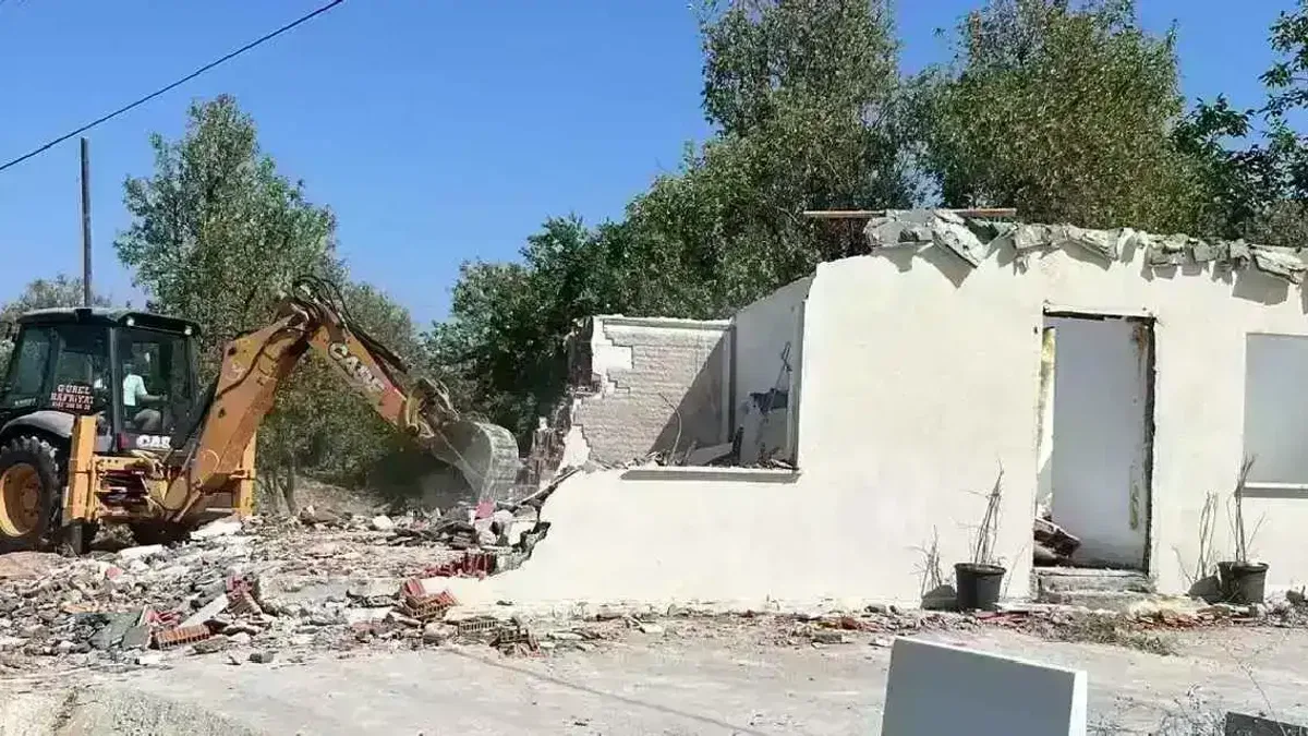Çanakkale’de kaçak yapılaşmaya geçit yok!