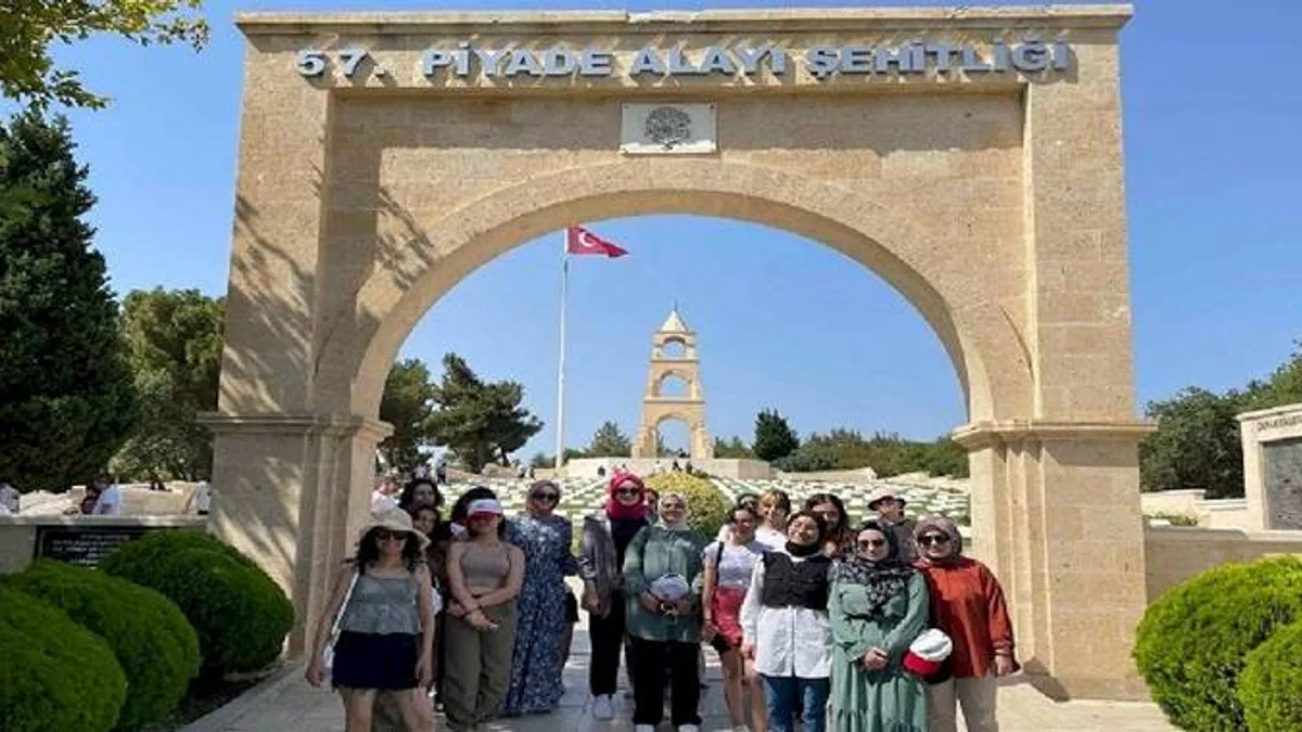 Nevşehirli gençler Çanakkale'de