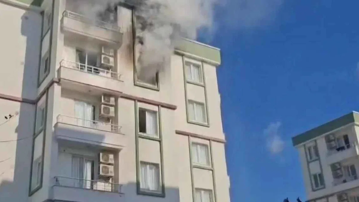 Antalya Kumluca KYK Yurdu'nda yangın!