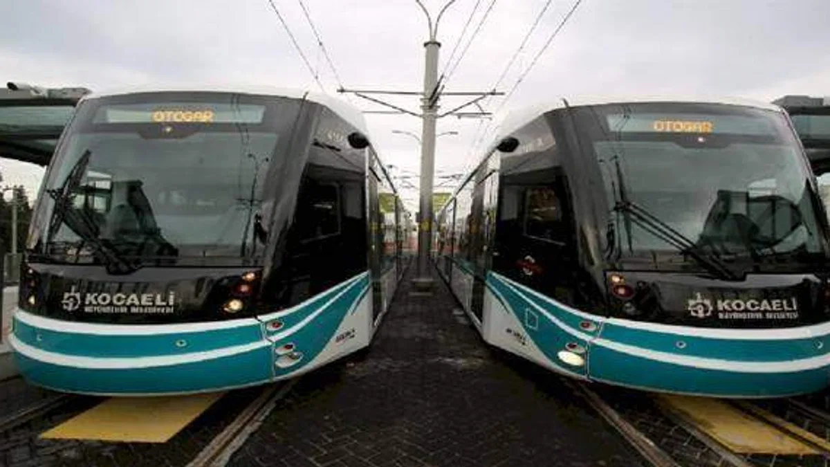 Kocaeli'den 10 yeni tramvay aracı alacak