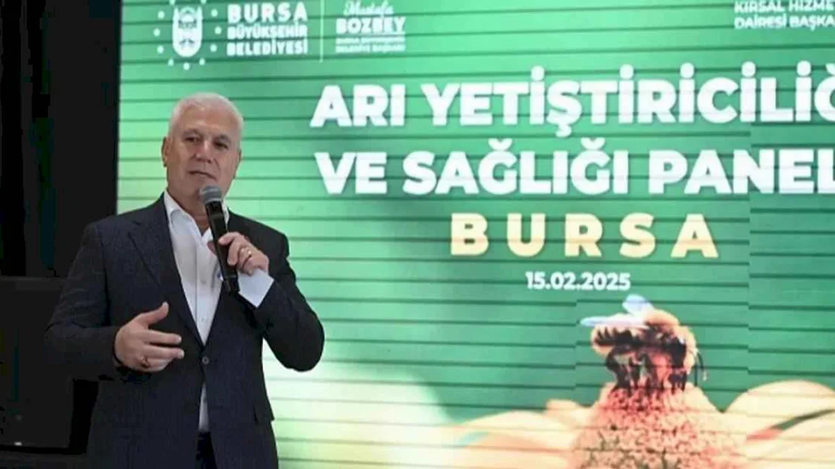 Bursa Büyükşehir’den arıcılık sektörüne destek