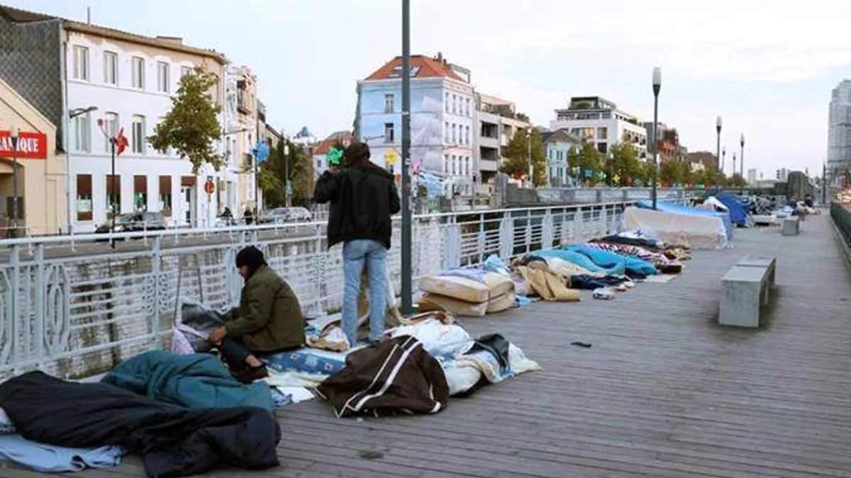 Belçika'da mültecilerin barınma sorunu Ukraynalıları da etkiliyor