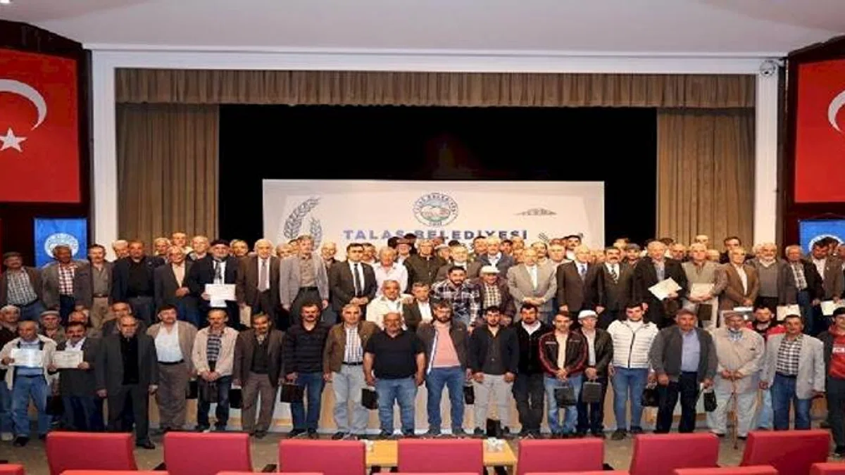 Kayseri Talas'ta çiftçiler bilinçli üretim yapacak