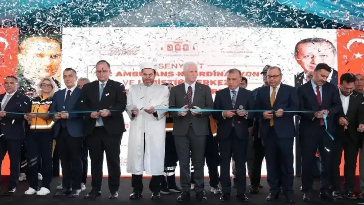 112 Esenyurt Ambulans Koordinasyon ve Lojistik Merkezi hizmete girdi