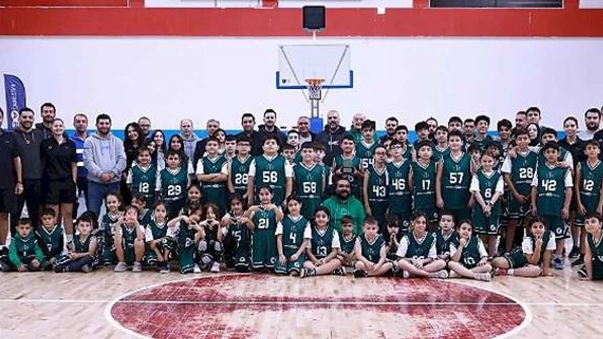 Kahramanmaraş Elbistan'da Çocuklar Basketbol ile Buluştu