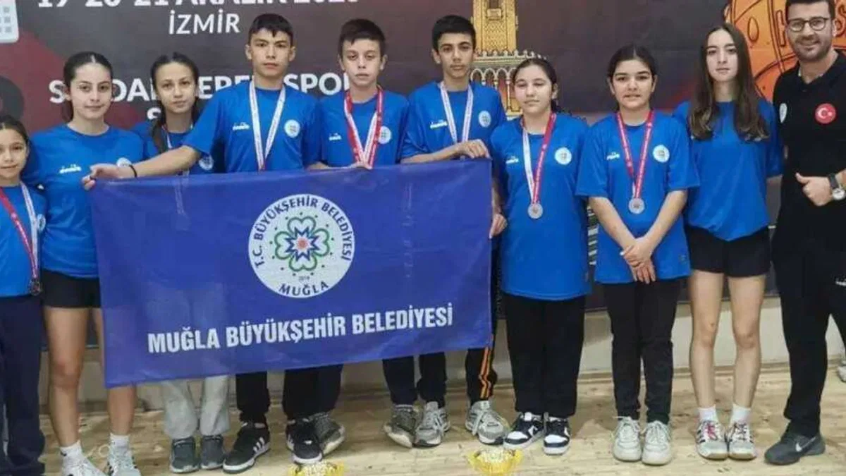 Muğlalı sporcular İzmir’den 4 gümüş madalya ile döndü