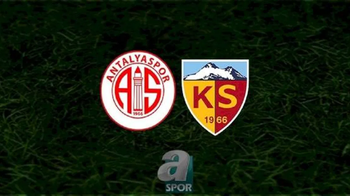 Antalyaspor - Kayserispor CANLI İZLE (Antalyaspor - Kayserispor canlı anlatım)