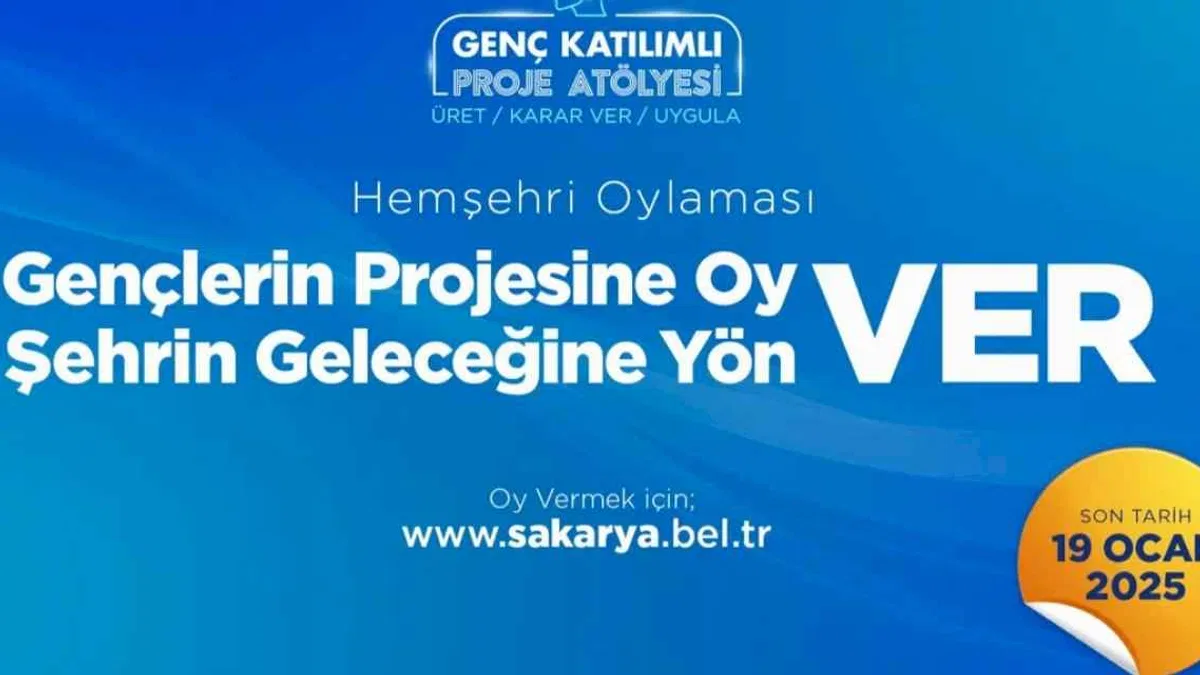 Sakarya’nın yarınlarına ışık olacak fikirleri halk oylamasında