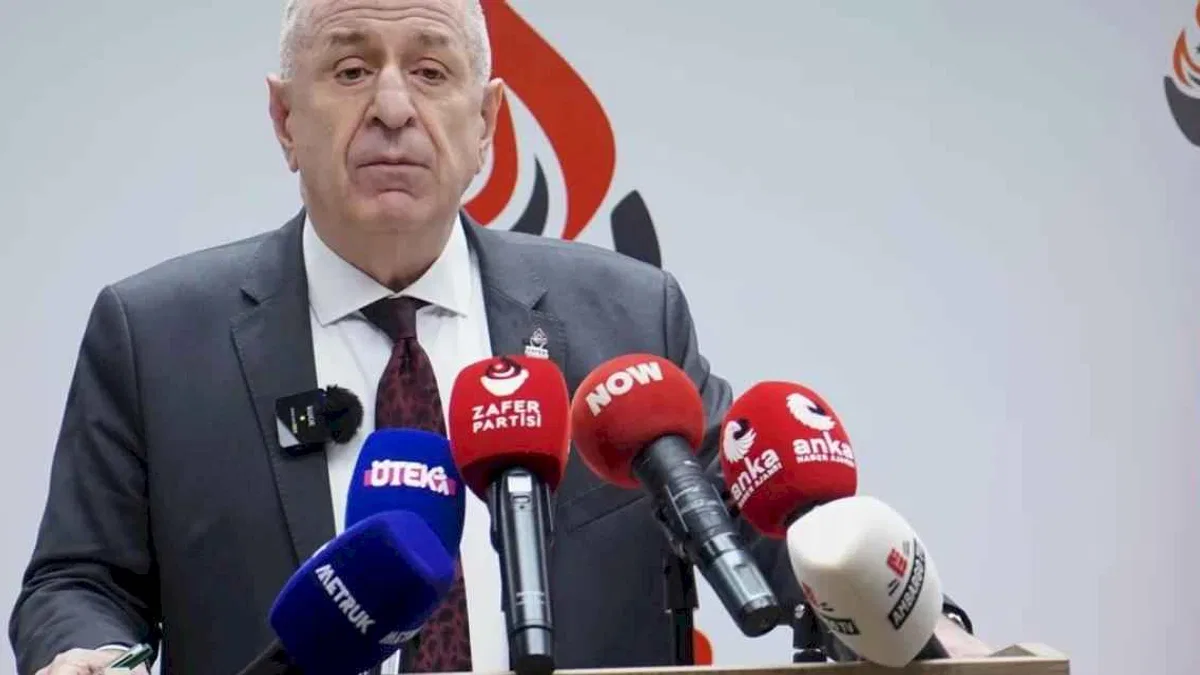 Zafer Partisi Genel Başkanı Prof. Dr. Ümit Özdağ tutuklandı